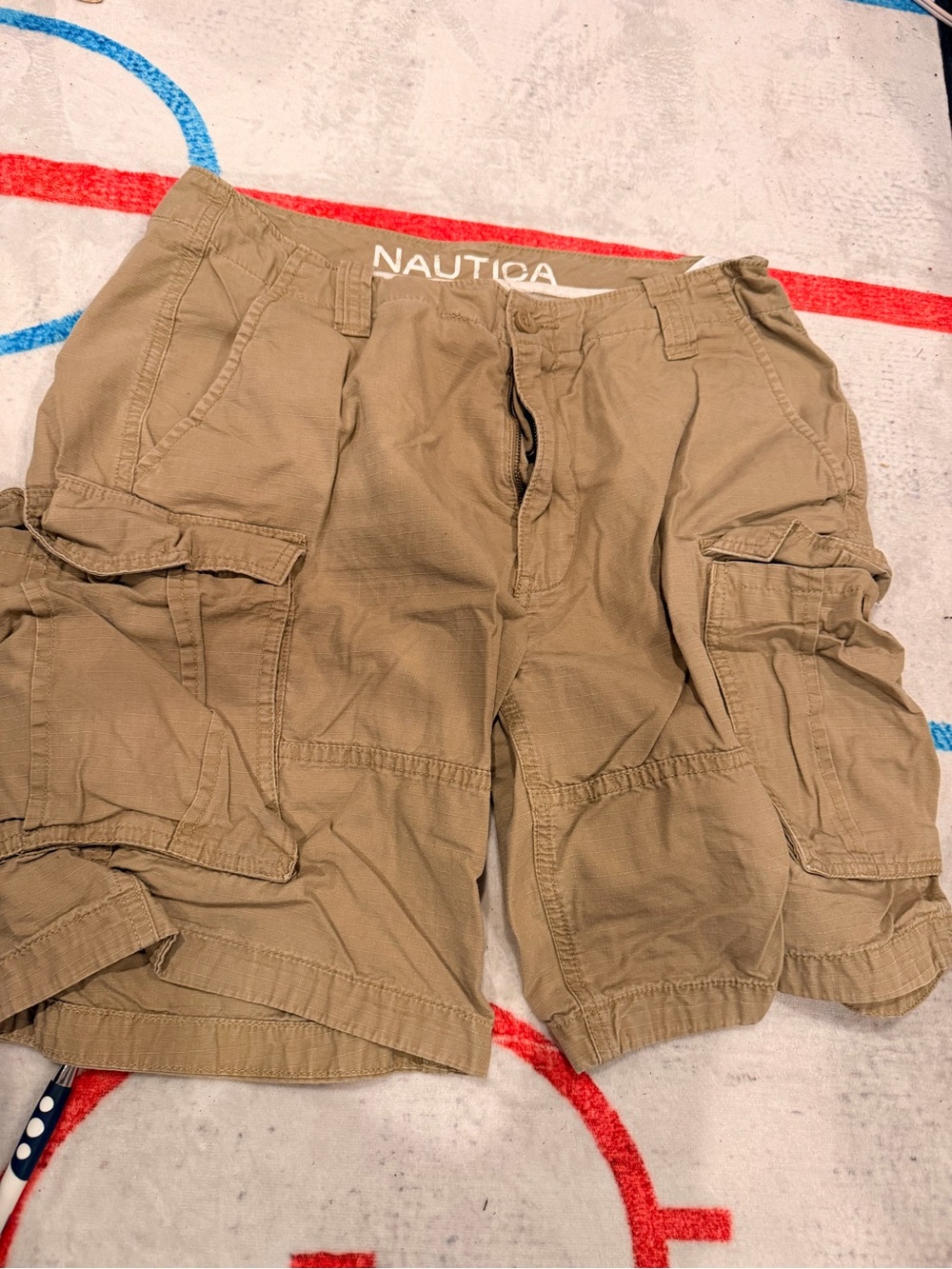 🔥 Nautica Cargo Shorts – Men’s 32W – Modern Fit – $15 🔥